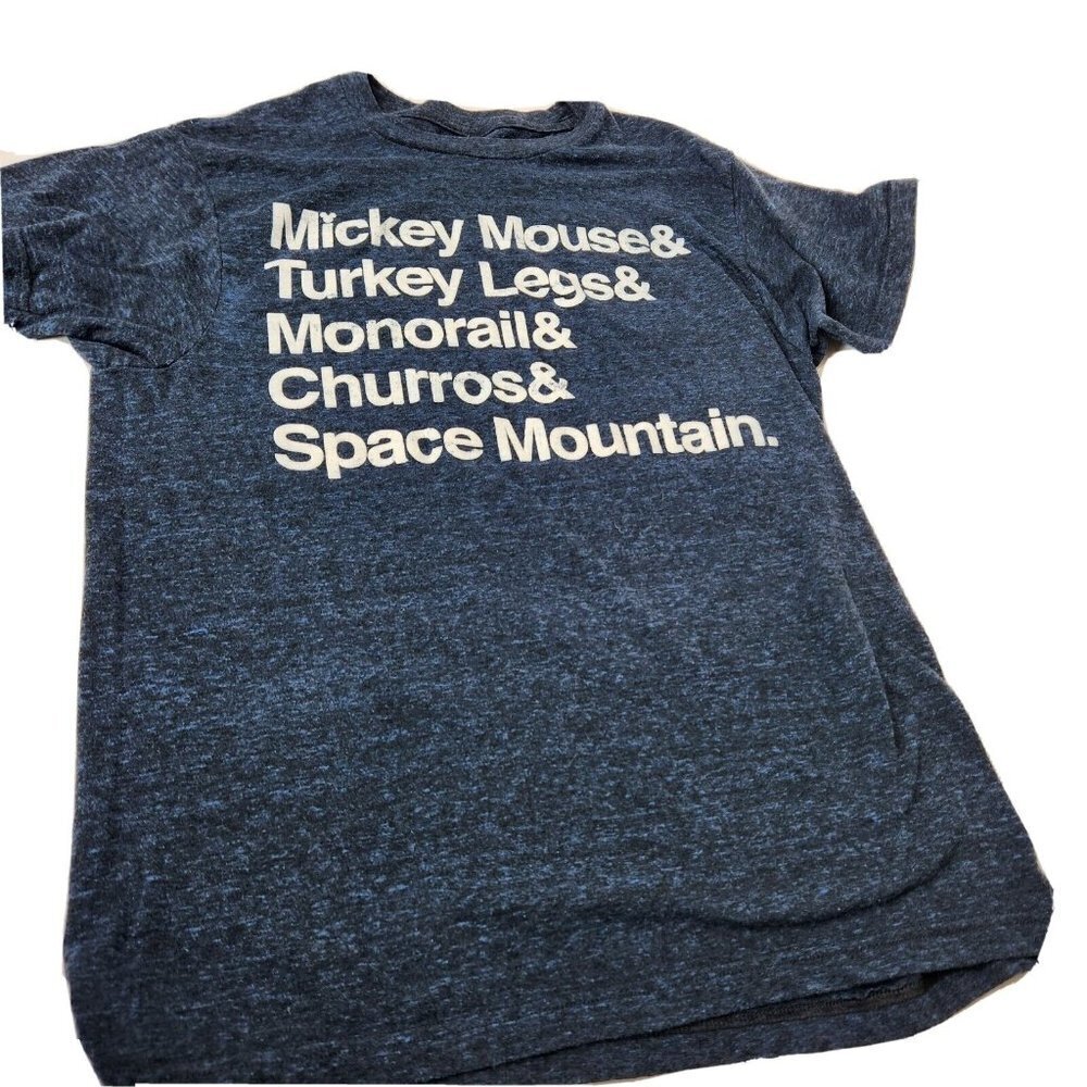 Mickey Mouse Disney Women's Medium T Shirt Monorail